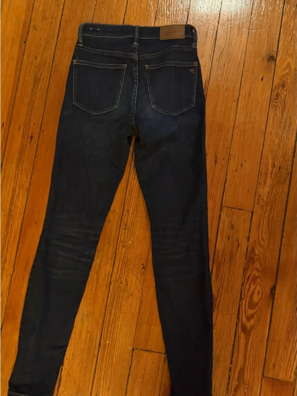 Madewell 9 High Inch Rise Indigo Skinny Jeans - Picture 6 of 6